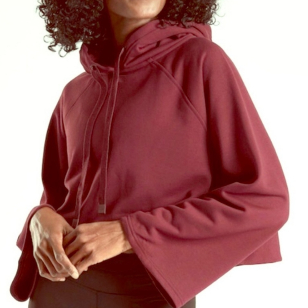 ATHLETA Cropped Hoodie